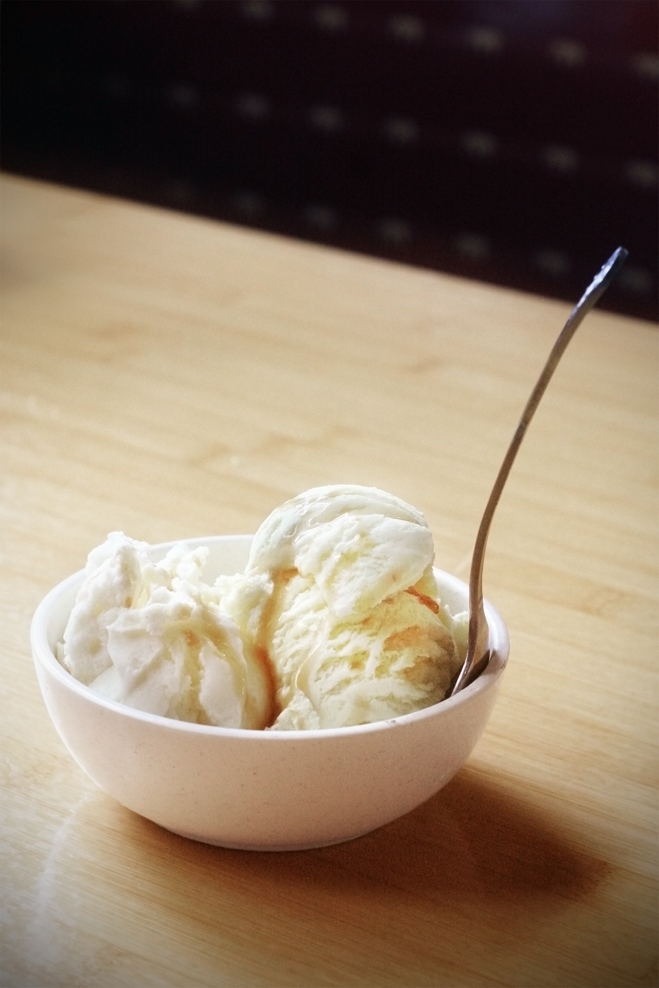 icecream in a bowl